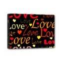 Love pattern 3 Mini Canvas 7  x 5  View1