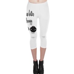 Cupcakes Capri Leggings  by Brittlevirginclothing