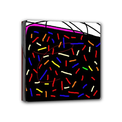 Color Tv Mini Canvas 4  X 4  by Moma