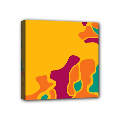 Colorful Creativity Mini Canvas 4  X 4  by Valentinaart