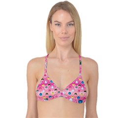 Alice In Wonderland Reversible Tri Bikini Top by reddyedesign