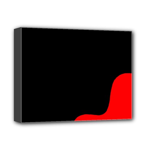 Black And Red Deluxe Canvas 14  X 11  by Valentinaart
