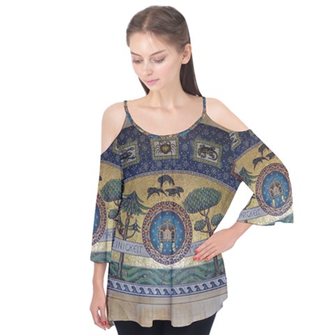 Peace Monument Werder Mountain Flutter Tees by Amaryn4rt