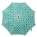 Blue mosaic Hook Handle Umbrellas (Medium) View1