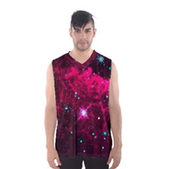 Pistol Star And Nebula Men s Basketball Tank Top by Amaryn4rt