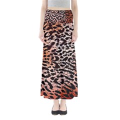 Tiger Motif Animal Maxi Skirts by Amaryn4rt