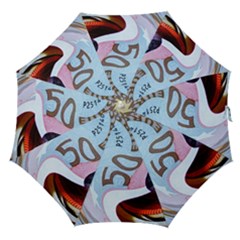 Abstract Currency Background Straight Umbrellas by Amaryn4rt