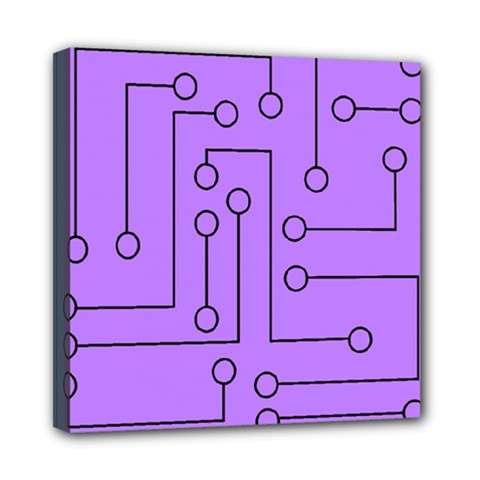 Peripherals Mini Canvas 8  X 8  by Amaryn4rt