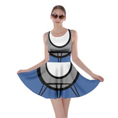 Rocket Ship App Icon Skater Dress by Amaryn4rt