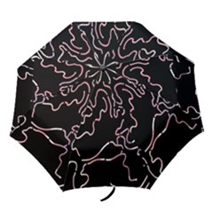 Abstract Glare Visual Art Folding Umbrellas by Nexatart