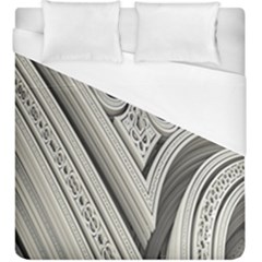 Arches Fractal Chaos Church Arch Duvet Cover (king Size) by Nexatart