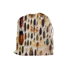 Insect Collection Drawstring Pouches (large)  by Nexatart