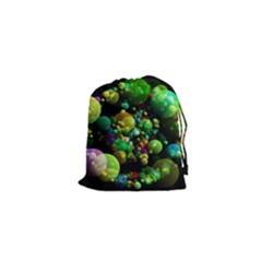 Abstract Balls Color About Drawstring Pouches (xs)  by Nexatart