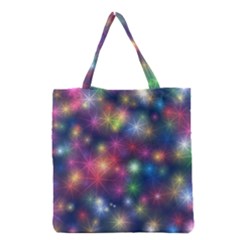 Abstract Background Graphic Design Grocery Tote Bag by Nexatart