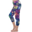 Abstract Background Graphic Design Capri Winter Leggings  View2