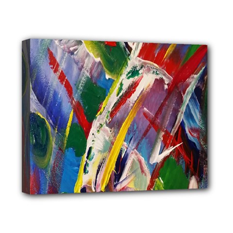 Abstract Art Art Artwork Colorful Canvas 10  X 8  by Nexatart