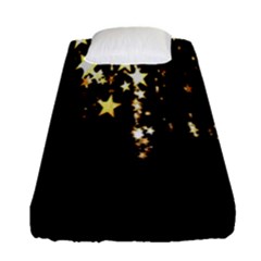 Christmas Star Advent Background Fitted Sheet (single Size) by Nexatart