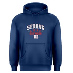 Blue Strong Love Between Us Men s Pullover Hoodie by FunnySaying