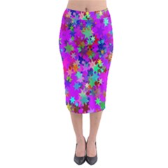 Background Celebration Christmas Midi Pencil Skirt by Nexatart