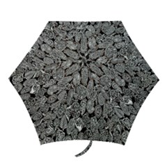 Black And White Art Pattern Historical Mini Folding Umbrellas by Nexatart