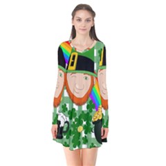 Lucky Irish Flare Dress by Valentinaart
