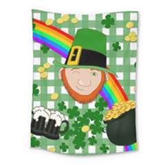 Lucky Irish Medium Tapestry by Valentinaart