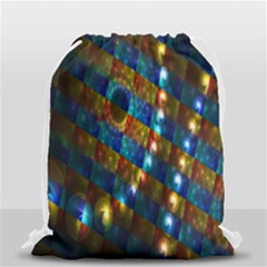 Fractal Digital Art Drawstring Bag (small) by Nexatart