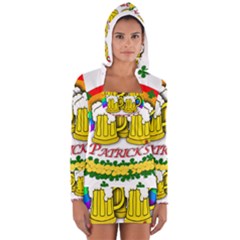 Beer Women s Long Sleeve Hooded T-shirt by Valentinaart