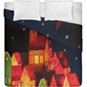 Market Christmas Light Duvet Cover Double Side (King Size) View2