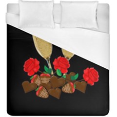 Valentine s Day Design Duvet Cover (king Size) by Valentinaart