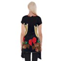 Valentine s day design Short Sleeve Side Drop Tunic View2