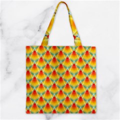 The Colors Of Summer Zipper Grocery Tote Bag by Nexatart