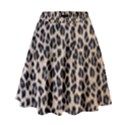 Background Pattern Leopard High Waist Skirt View1