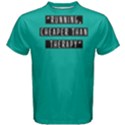 Running cheaper than therapy -Men s Cotton Tee View1
