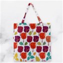 Tree Pattern Background Grocery Tote Bag View2