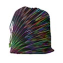 Texture Colorful Abstract Pattern Drawstring Pouches (XXL) View2