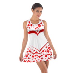 Love Red Hearth Cotton Racerback Dress by Amaryn4rt