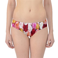 Rose Color Beautiful Flowers Hipster Bikini Bottoms by Amaryn4rt