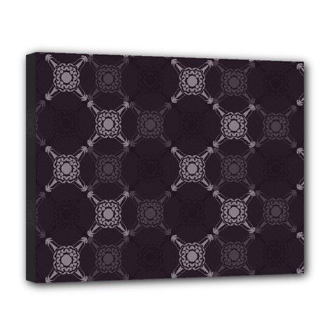 Abstract Seamless Pattern Canvas 14  X 11  by Simbadda