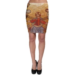 Gold Jesus Bodycon Skirt by boho