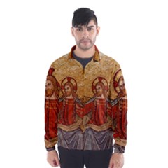 Gold Jesus Wind Breaker (men) by boho