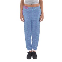 Fine Line Pattern Background Vector Women s Jogger Sweatpants by Simbadda