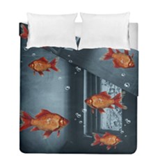 Natural Habitat Duvet Cover Double Side (full/ Double Size) by Valentinaart