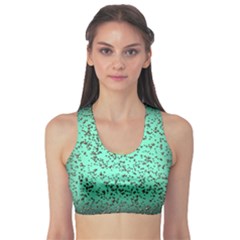 Grunge Rain Frame Sports Bra by Simbadda