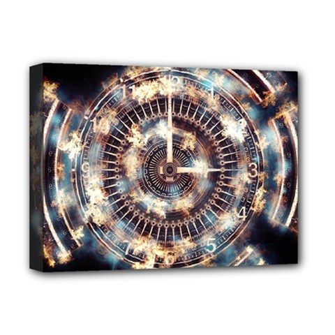 Science Fiction Background Fantasy Deluxe Canvas 16  X 12   by Simbadda
