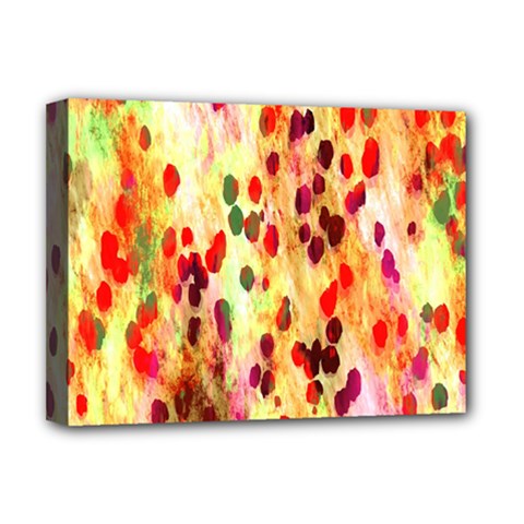 Background Color Pattern Abstract Deluxe Canvas 16  X 12   by Simbadda