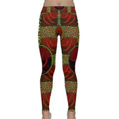 Spanish And Hot Classic Yoga Leggings by pepitasart