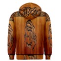 Pattern Shape Wood Background Texture Men s Zipper Hoodie View2