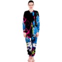Sneakers Shoes Patterns Bright OnePiece Jumpsuit (Ladies)  View1