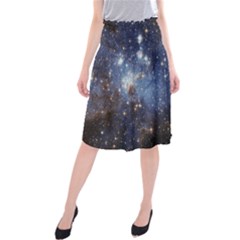 Large Magellanic Cloud Midi Beach Skirt by SpaceShop